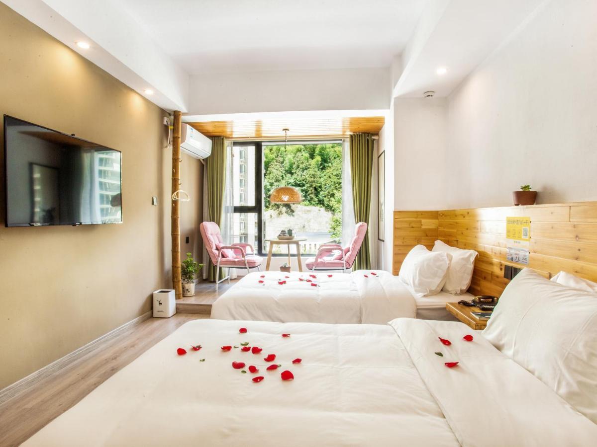 Cloudy Warm Hotel - Huangshan Scenic Area Transfer Center Branch المظهر الخارجي الصورة