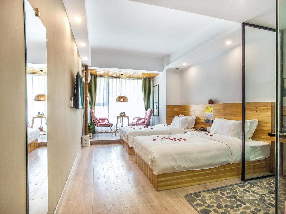 Cloudy Warm Hotel - Huangshan Scenic Area Transfer Center Branch المظهر الخارجي الصورة